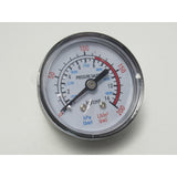 Aircraft Manometer AB Silence 111, 221 OF E 0-14 bar, Ø 50mm, G1/8" hinten - Art. 0200332111035