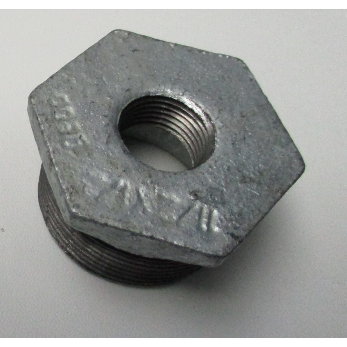 Aircraft Reduzierung R 1,1/2" x Rp 1/2" schwarzer Temperguss, feuerverzinkt - Art. 020113074