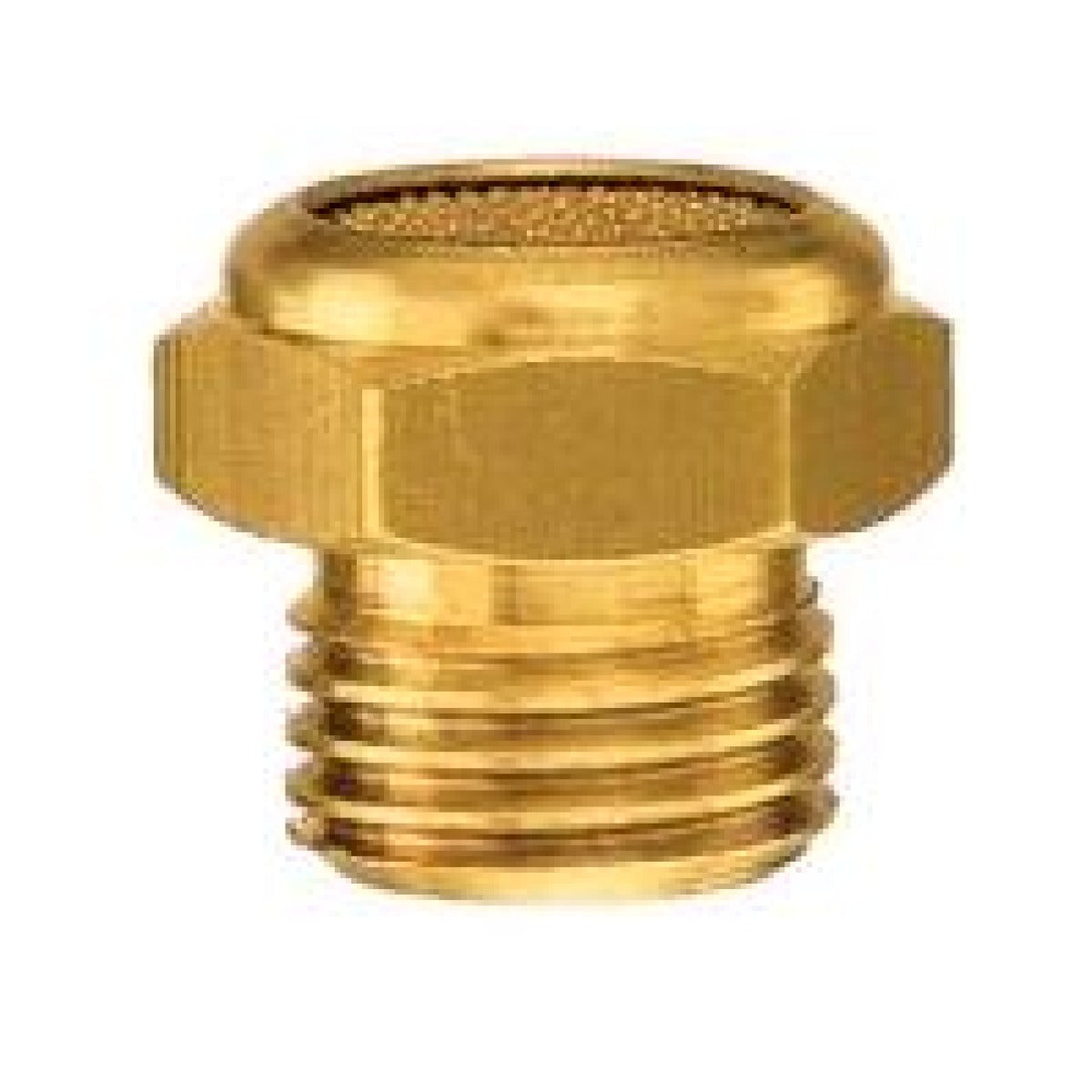 Stürmer Maschinen Schalldämpfer 1/8" Messing, flach SW13, Drahtgewebe - Art. 020113334