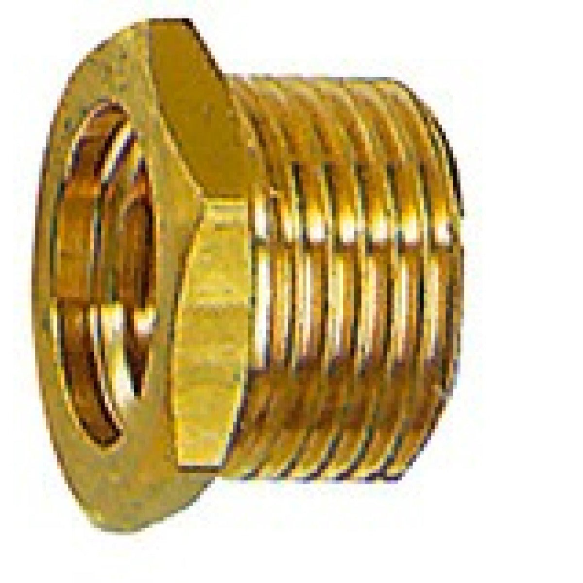 Aircraft Reduziernippel 3/8"a - 1/4"i Messing, SW19, max. 25bar - Art. 020134443