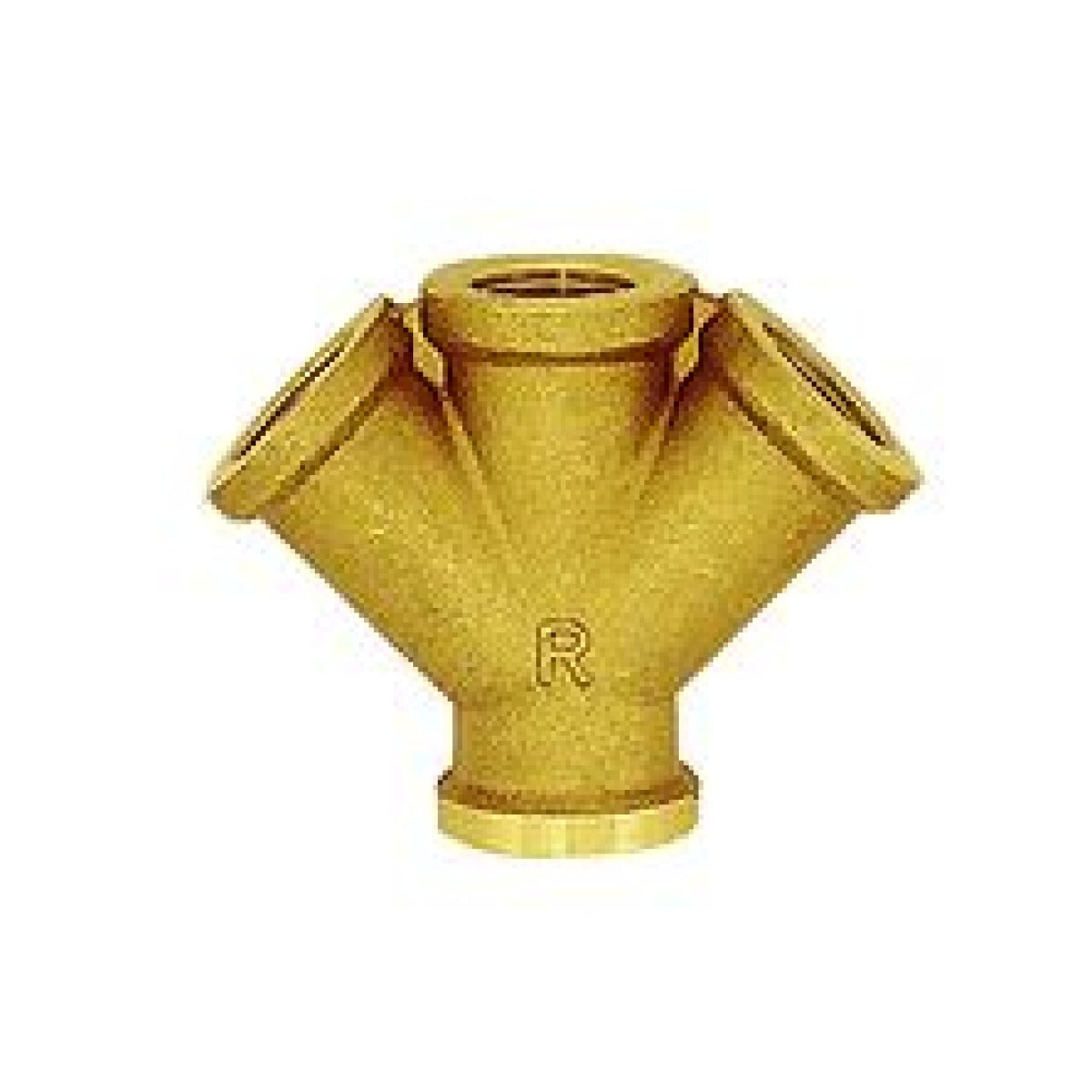 Aircraft Verteiler 1/2" i - i - i Messing, 3-fach-Luftweiche - Art. 02025602