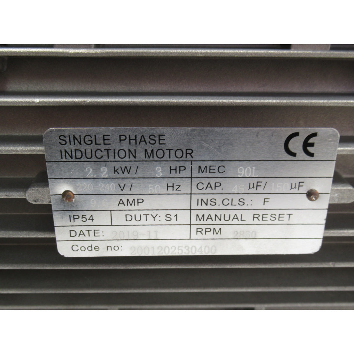 Aircraft Motor AC 351/50, 351/100 230V / 2,2kW - Art. 0203403503