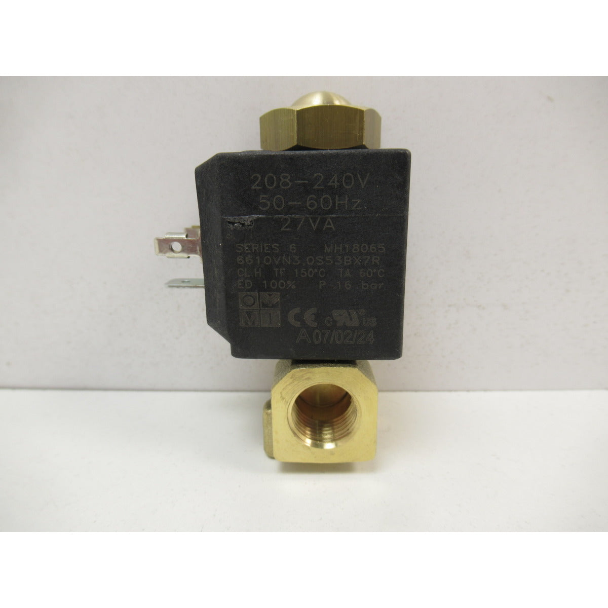 Aircraft Magnetventil ASD Serie 240.0108.00.00-00 / 230V, 1/4", 16bar - Art. 02042400108