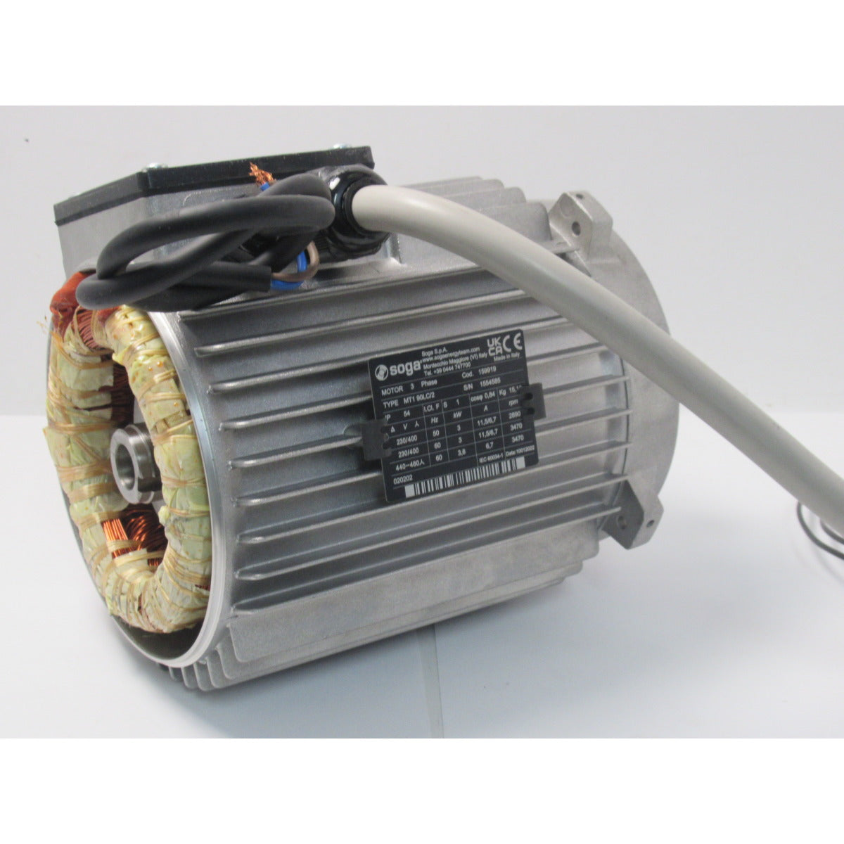 Aircraft Motor ACS / 400V / 3kW B02V0202 - Art. 0206B02V0202
