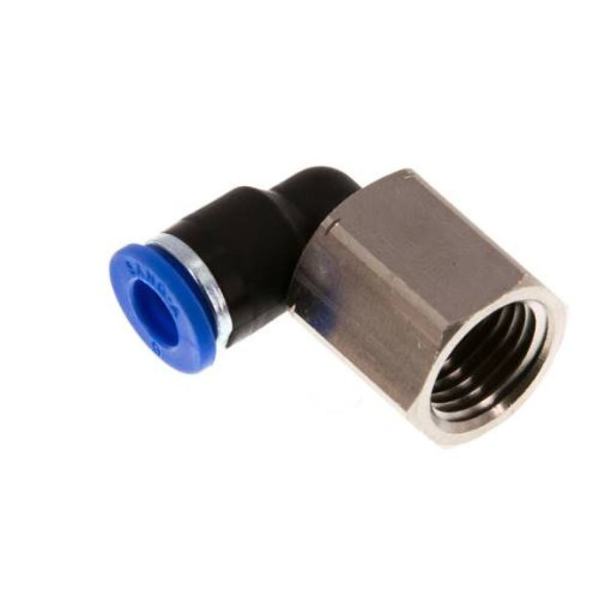 Stürmer Maschinen Winkel-Steckanschluss 1/4"IG für Ø6mm Leitung - Art. 020IQSLF146