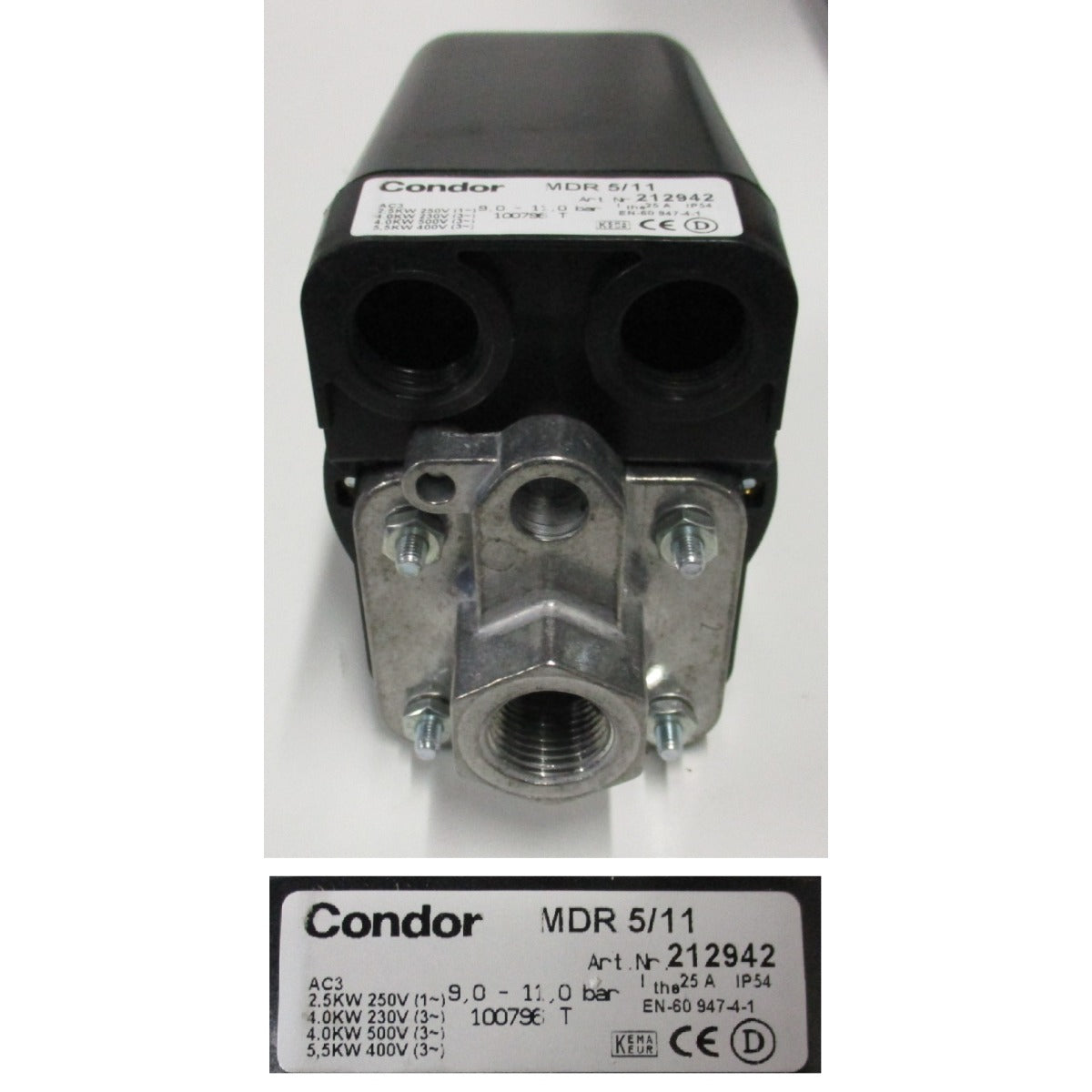 Aircraft Druckschalter CONDOR MDR 5/11, 400 V mit Ein-Aus Tastern - Art. 0250212942