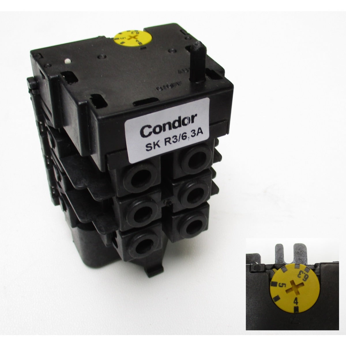 Aircraft Motorschutzrelais CONDOR MDR 3 4-6,3A / SK-R3 - Art. 0250630303