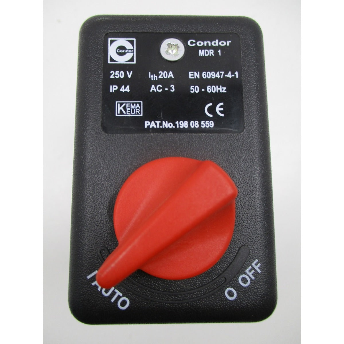 Aircraft Druckschalter Condor MDR 1/11, 230V inkl. Entlastungsentil AEV-S - Art. 0321071000