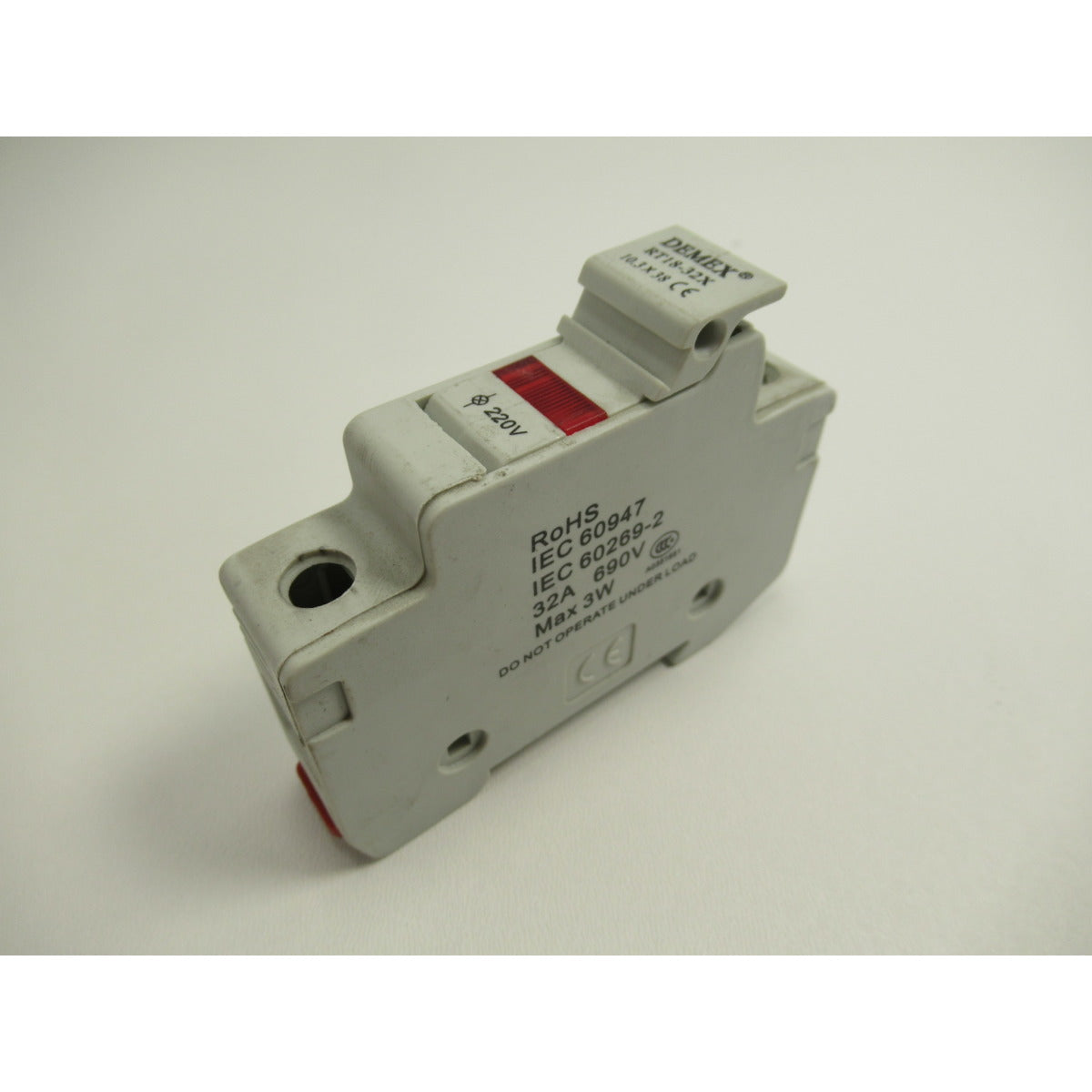Optimum Sicherungshalter S350G/DG F1/F2 für Sicherung 10x38 SM-03290350T13 - SM.P-03290350T13