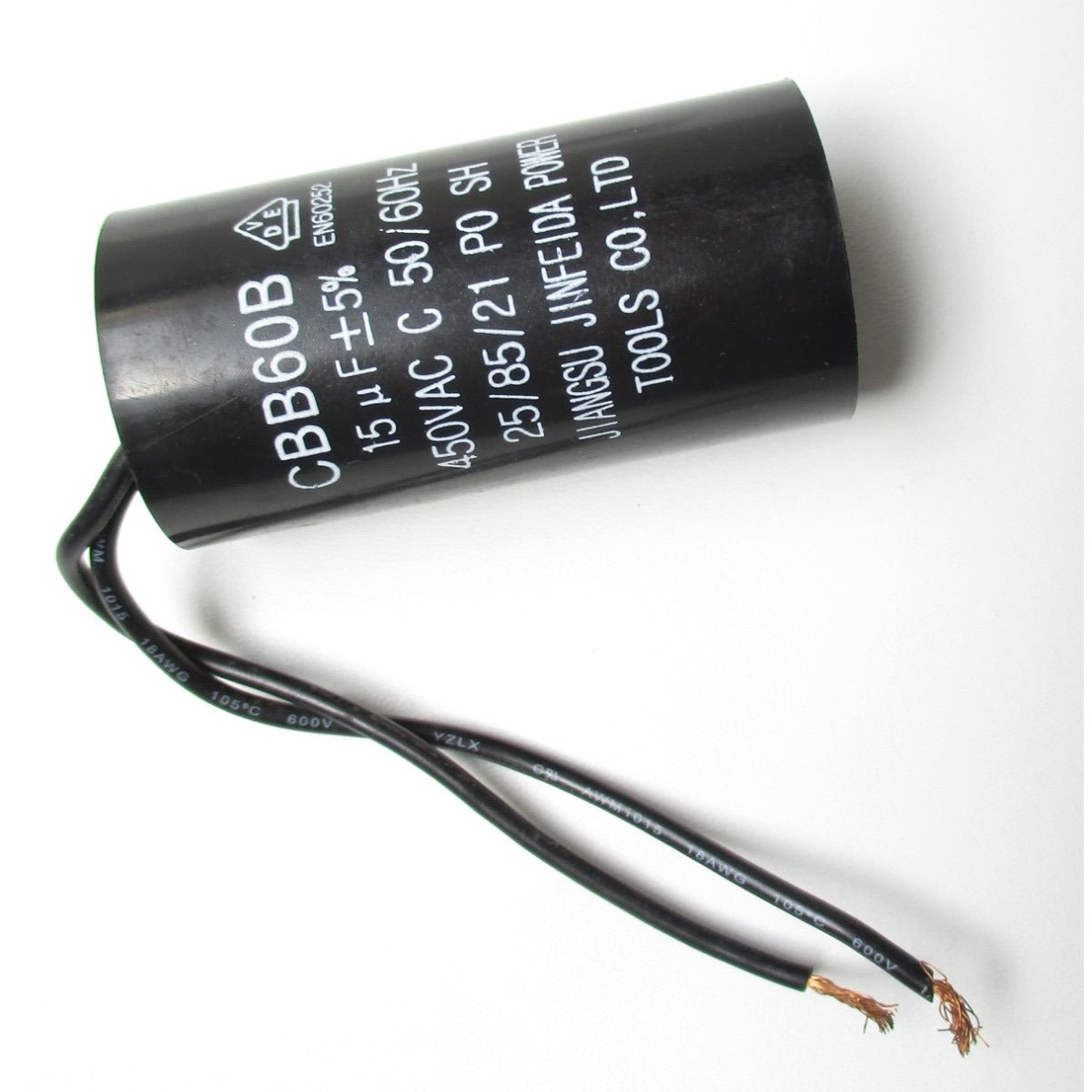 Optimum Kondensator S91G 15µF / 450VAC / Ø35x68mm - Art. 0330009140