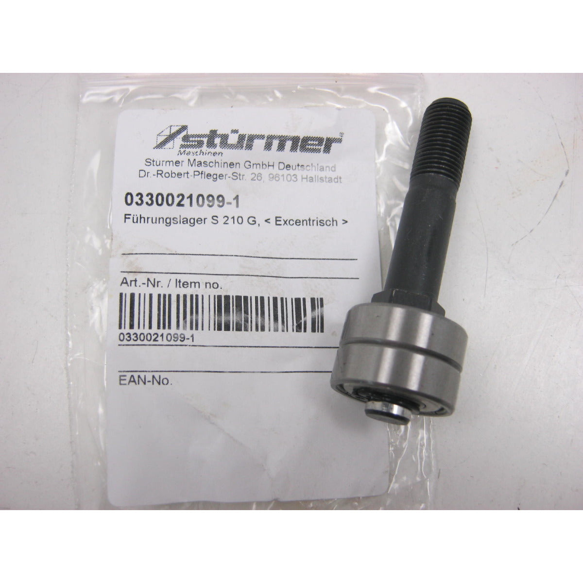 Optimum Führungsbolzen S210G exzentrisch, inkl. 2x 608ZZ SM-0330021099-1 - SM.P-0330021099-1