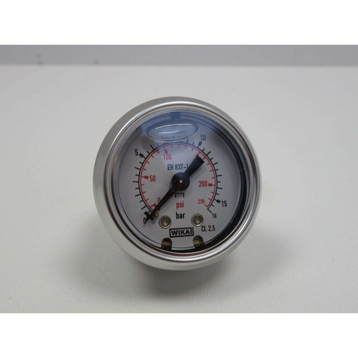 AIRCRAFT Manometer 1/8" Ø40mm / 0-16bar  #330060100 / Anschluß hinten SM-0330060100