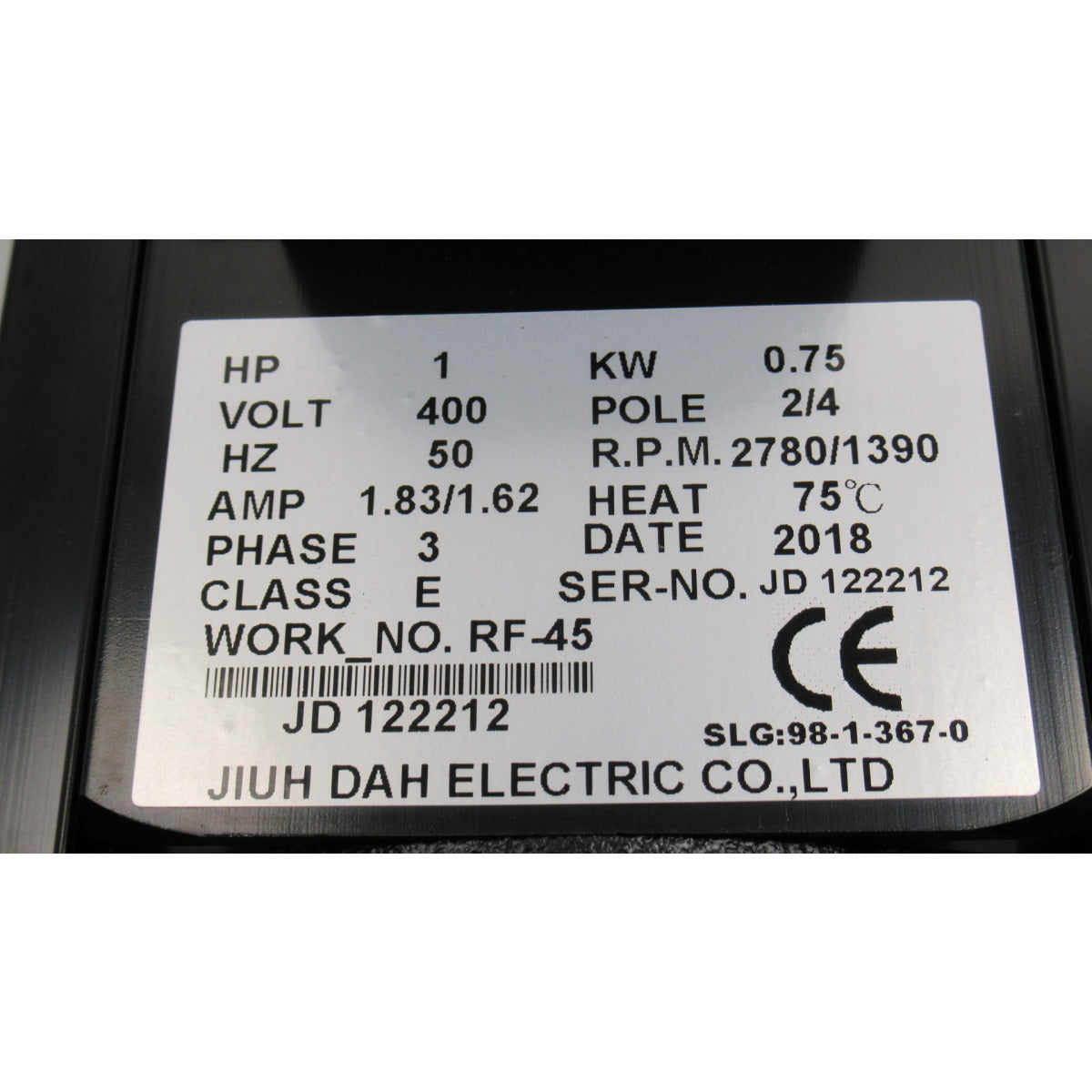 OPTIMUM Motor F40,45 / 400V  2stufig / 0,55 & 1,1kW SM-0333250006
