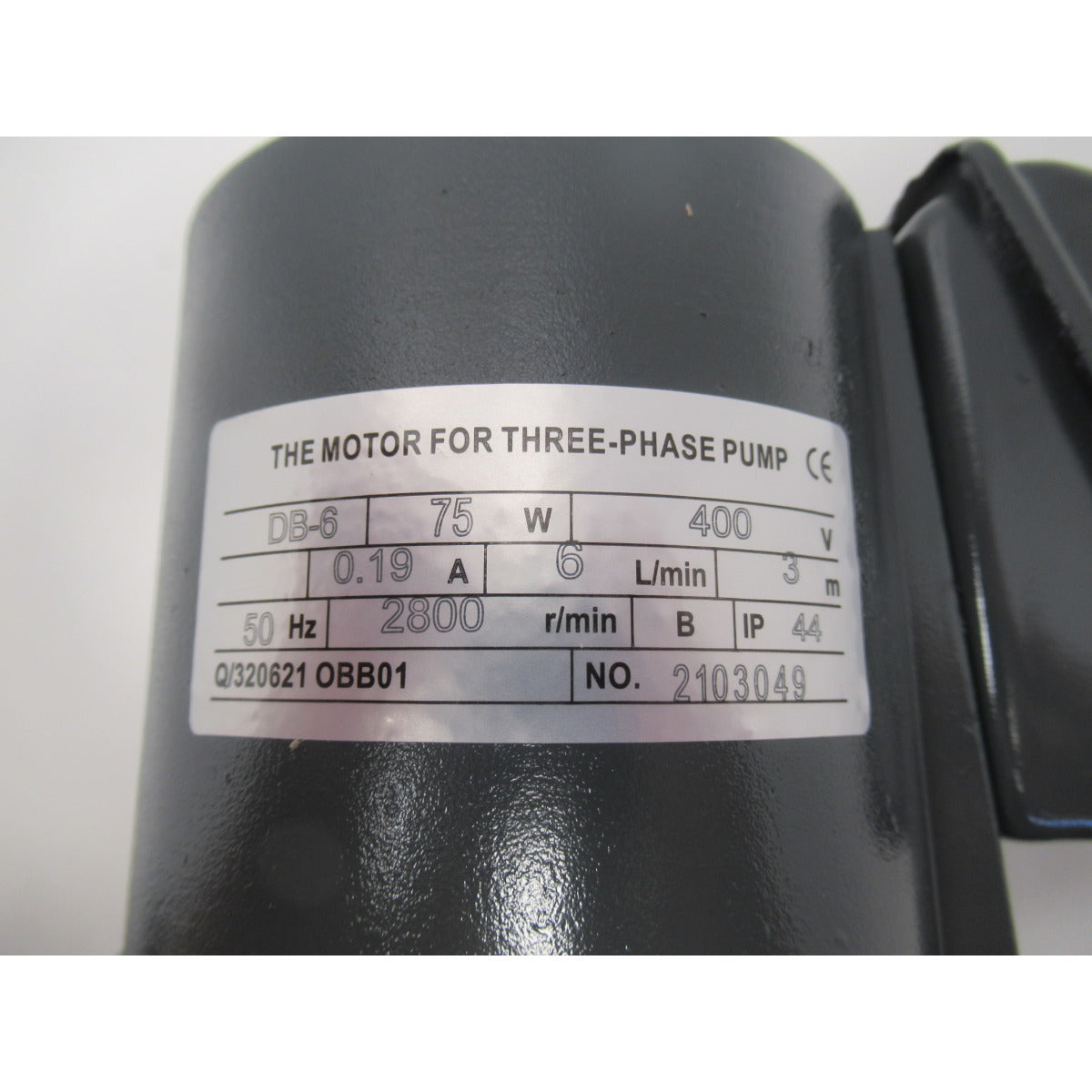 OPTIMUM Kühlmittelpumpe B40GSM/GSP/B50GSM/L28HS  RAL7016 / 400V / 85W SM-0333440004