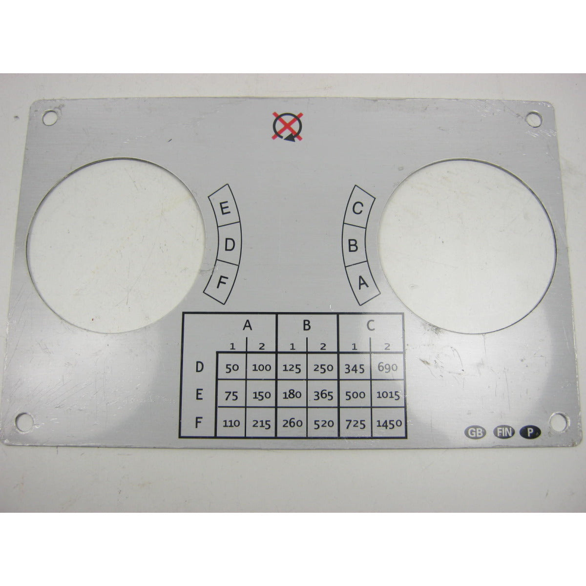 Optimum Label B40GSM/GSP - Art. 03334400199