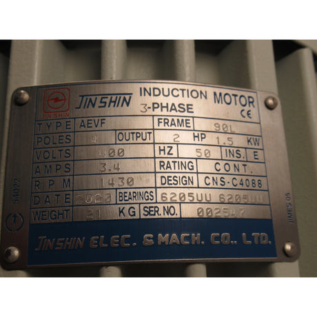 OPTIMUM Motor MF2V  400V/1,5kW – Ausführung 2 SM-03336020M1