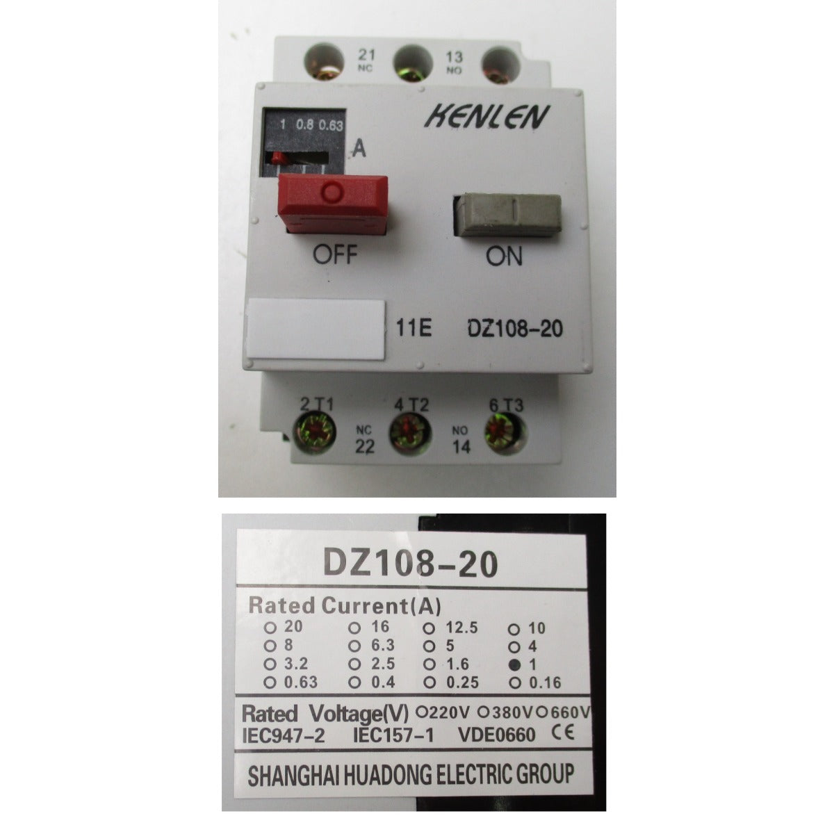 OPTIMUM Motorschutzschalter UF 100, Version 2 SM-033361005007