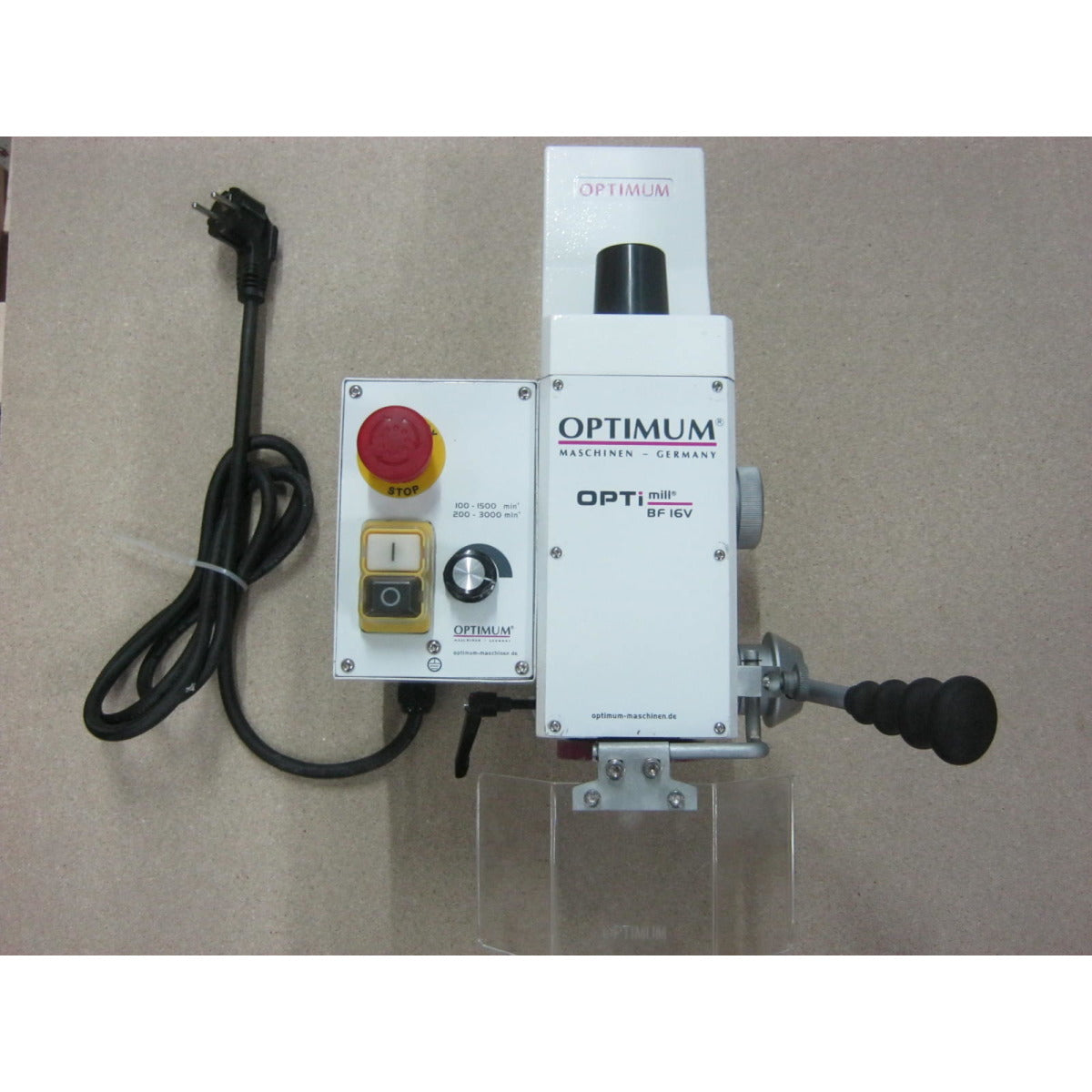 Optimum Fräskopf BF 16 V RAL 9016 - Art. 03338116238CPL