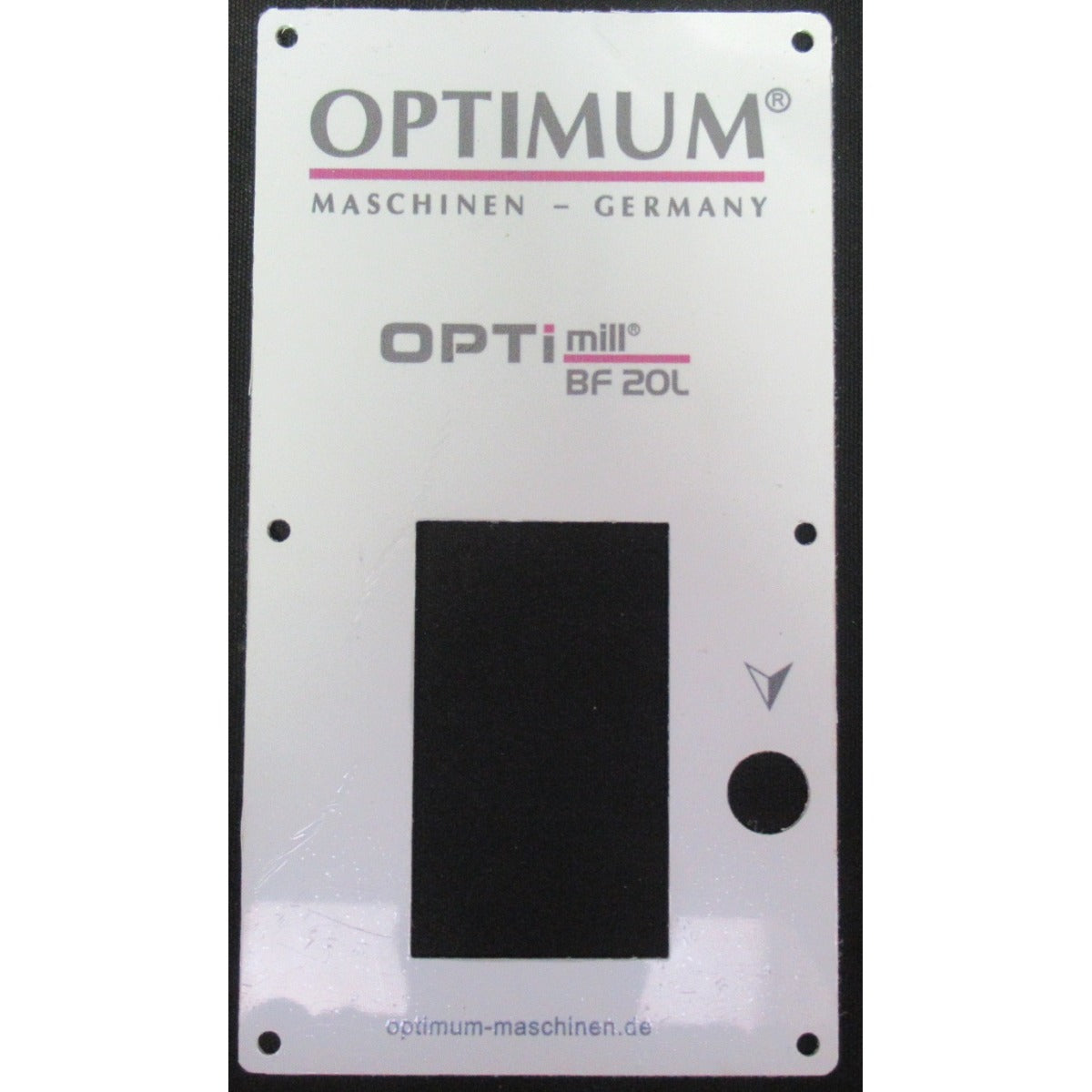 OPTIMUM Abdeckung BF20LV  Fräskopf SM-03338122232