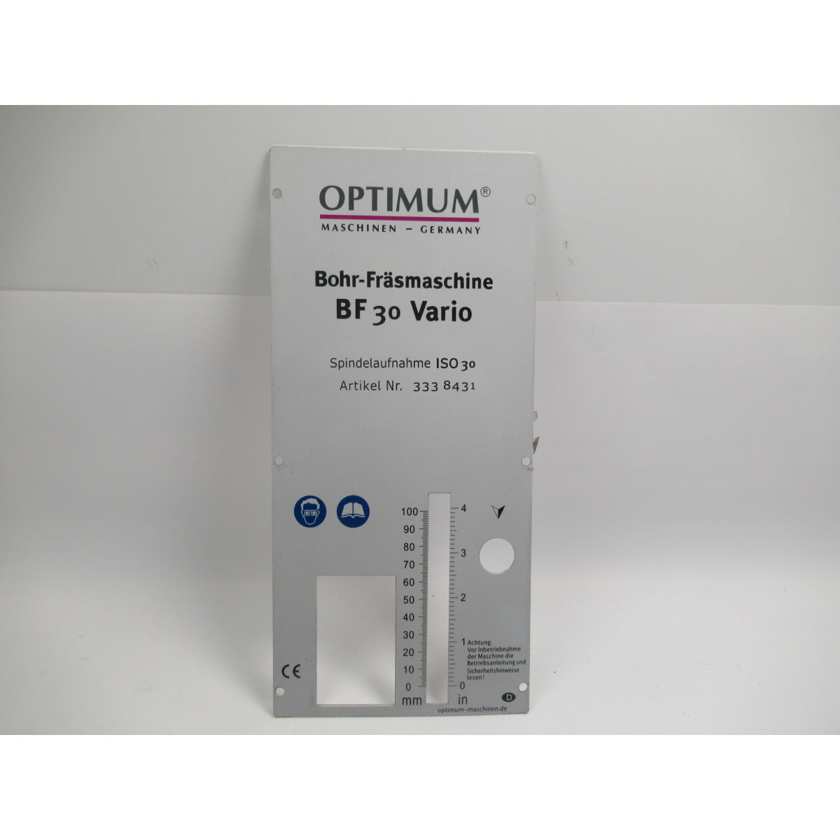 OPTIMUM Label BF 30 Vario ISO30  ISO 30 SM-03338431L01