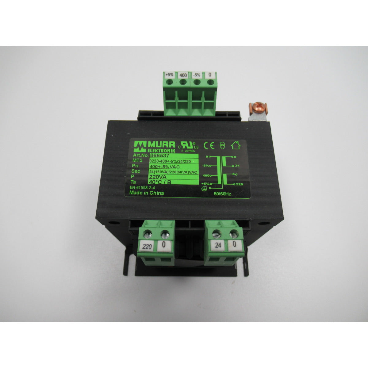 OPTIMUM Trafo MX 4  TC / 160VA / 400V / 220 V / 24V SM-03346140TC
