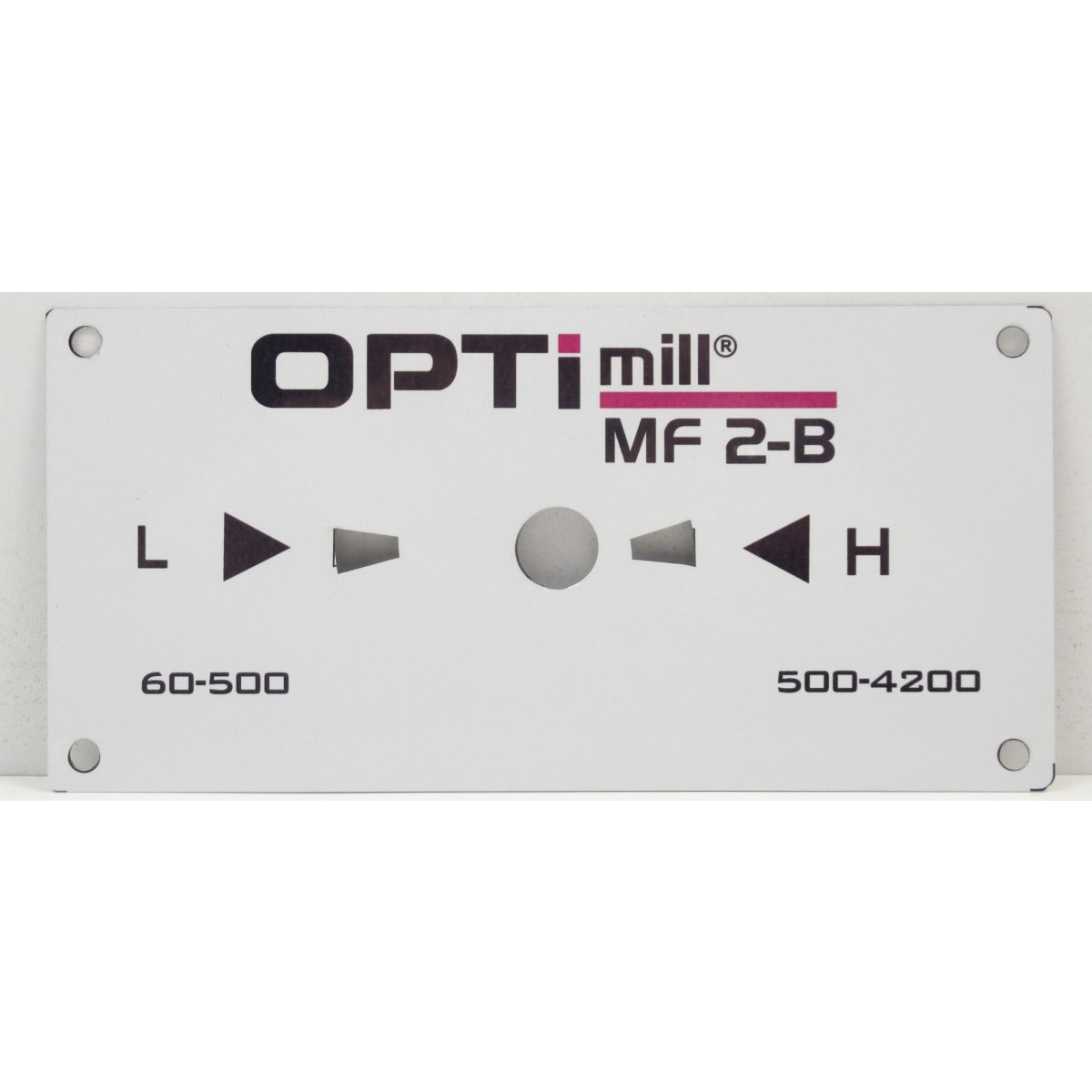 OPTIMUM Label MF2B – Detailausführung 2 SM-033483300123