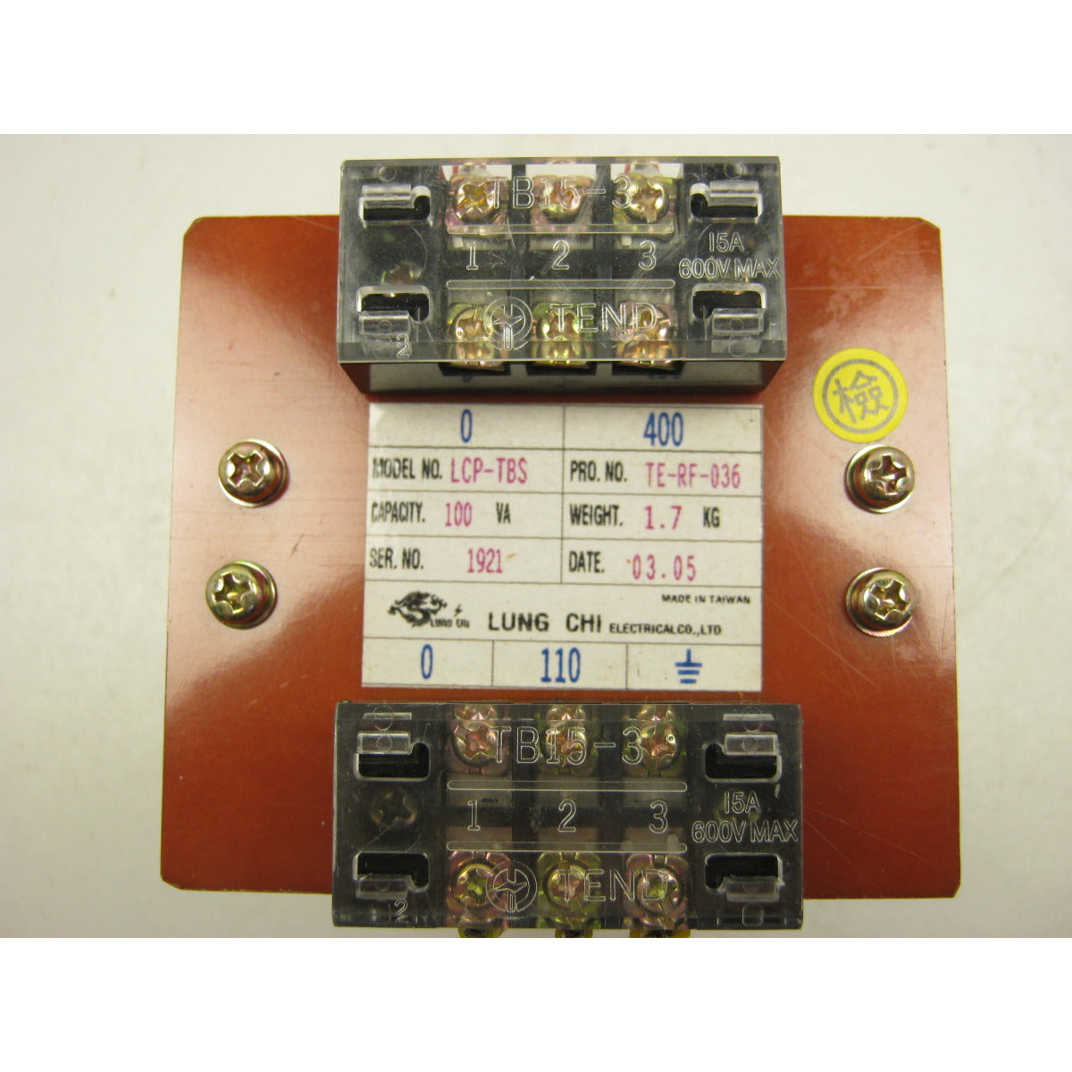 Optimum Trafo V250 400 Volt - Art. 03352024TA