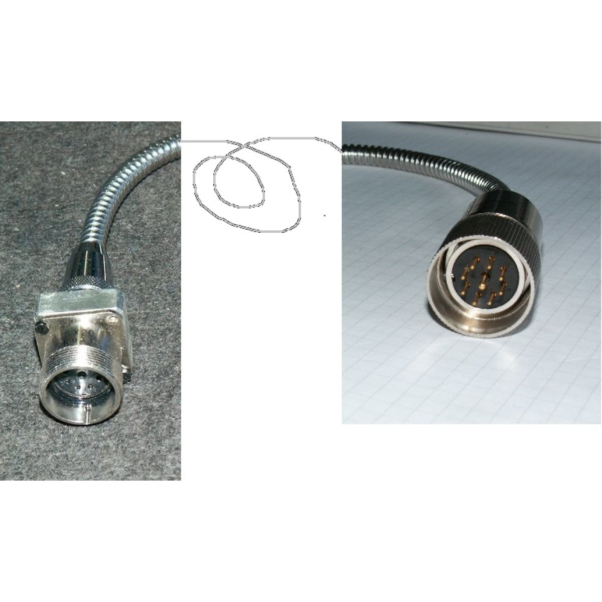 Optimum Verlängerung DPA 2000 L = 1600 mm / runde Stecker SM-0338400300 - SM.P-0338400300
