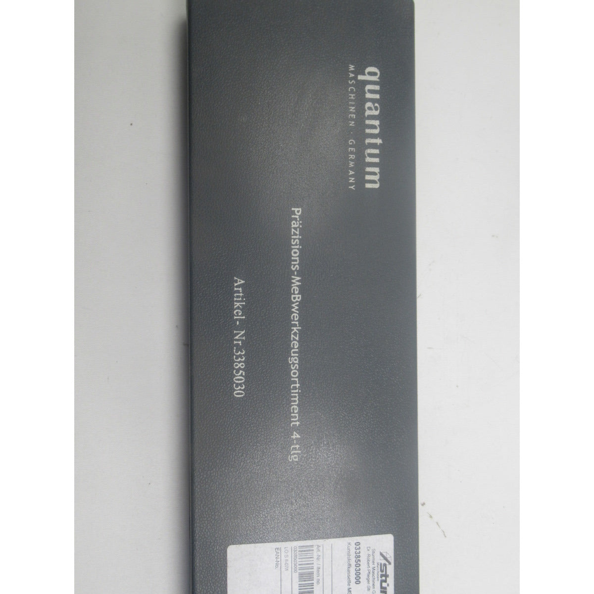 OPTIMUM Kunststoffkassette MS 4  zu Meßwerkzeugsortiment SM-0338503000