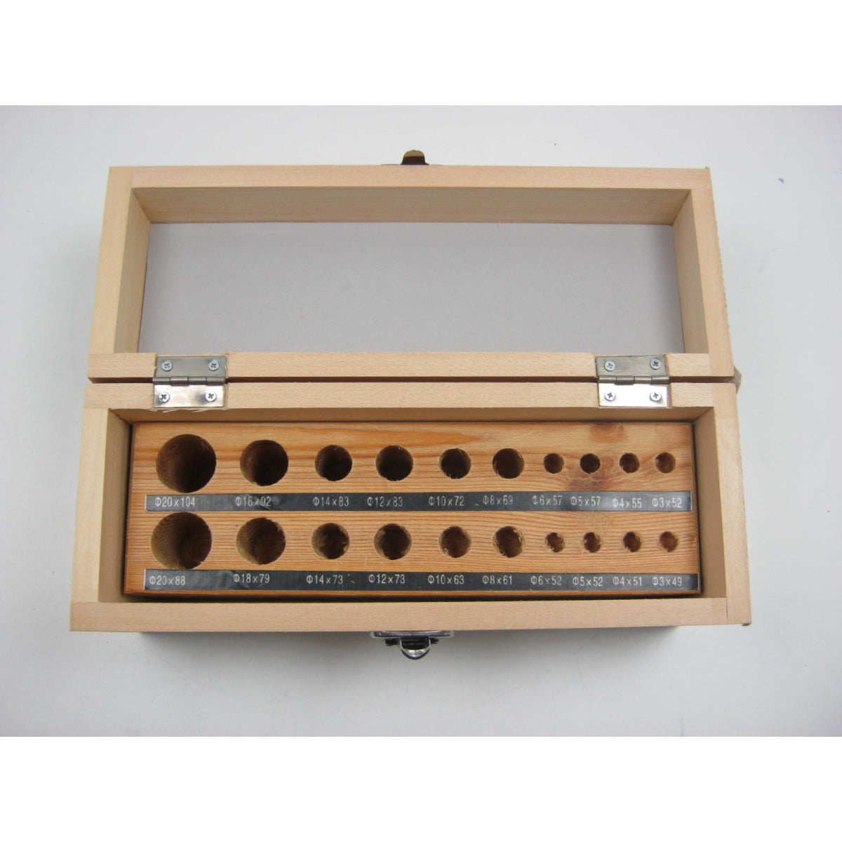 OPTIMUM Alubox für Schaftfräserset  ohne Werkzeug! SM-0338620021