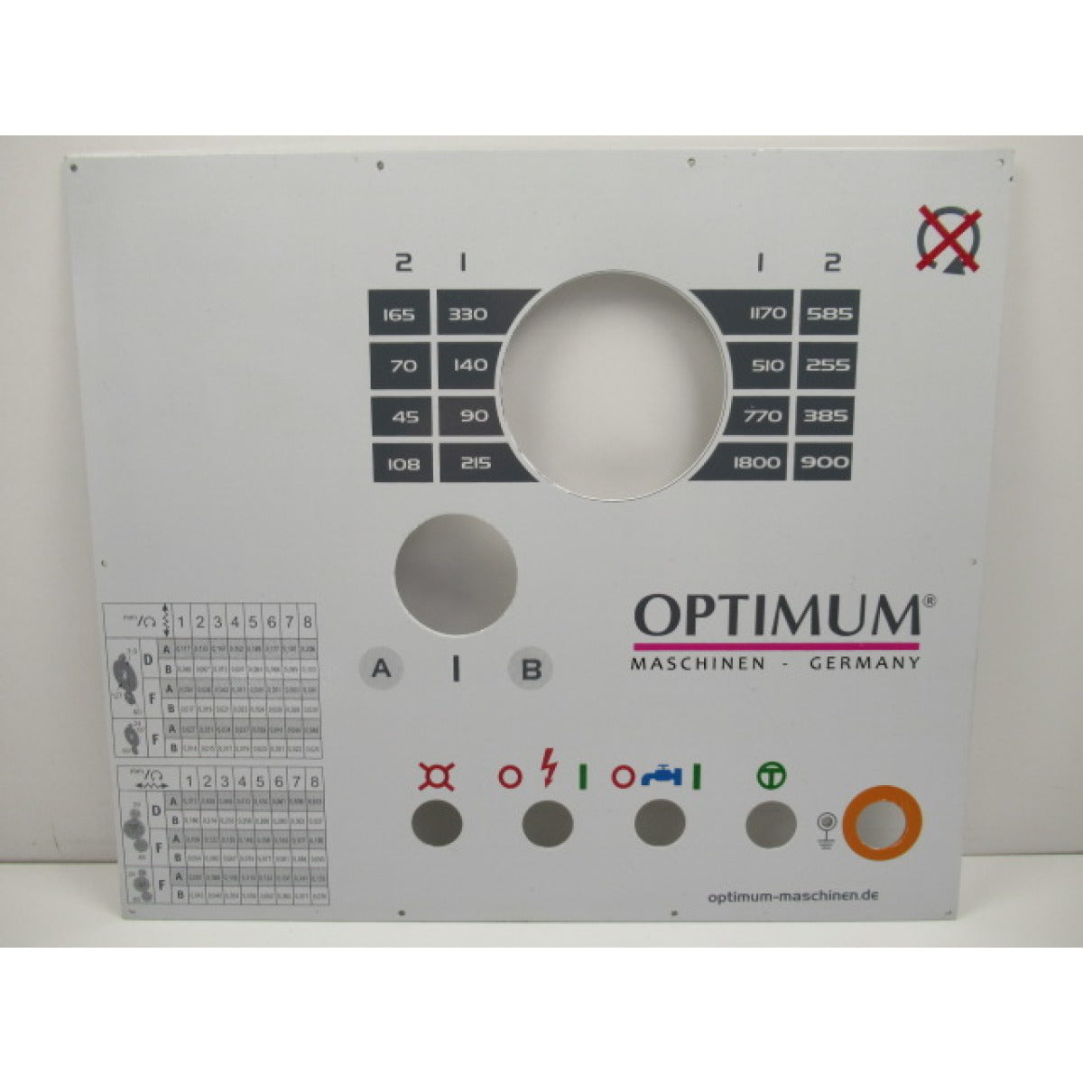 OPTIMUM Frontschild D360/TU3610V (1) SM-03401150L01