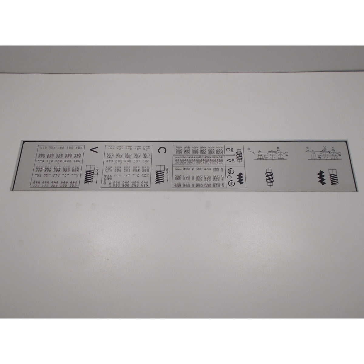 OPTIMUM Gewindeschneidtabelle D420x1000 SM-03401160L02