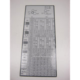 OPTIMUM Gewindeschneidtabelle D460  L10 SM-0340210092145