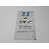 OPTIMUM Label D460x2000 – Modellvariante 1 SM-03402200L02