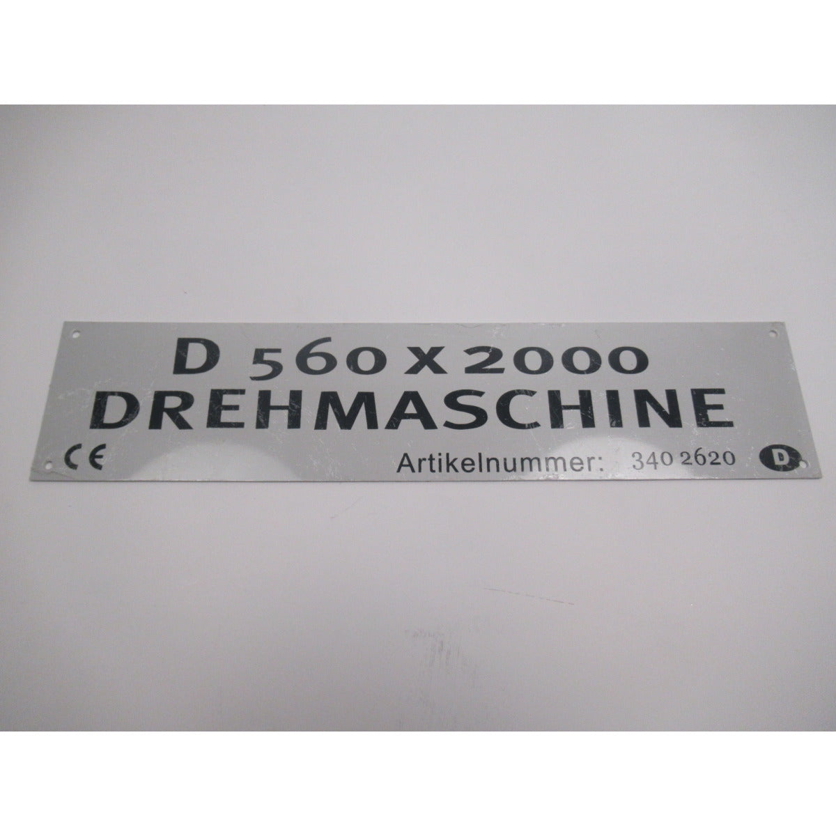 OPTIMUM Label D560x2000  Infoschild SM-03402620L09