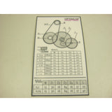 OPTIMUM Gewindeschneidtabelle TU 1503 Vario SM-03420260L07