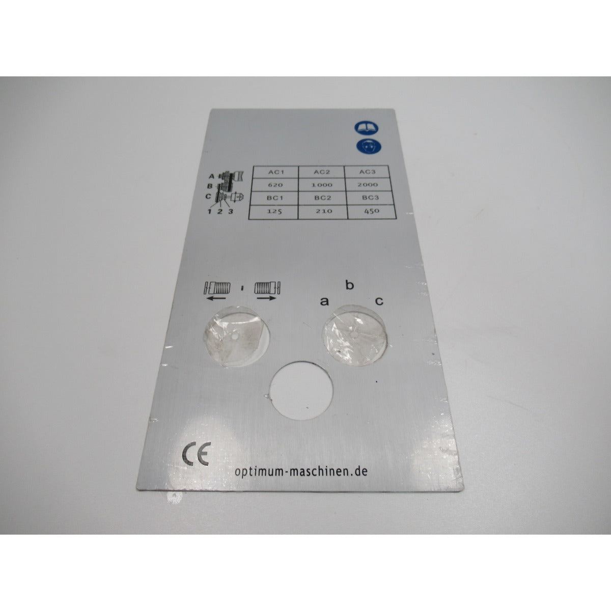 OPTIMUM Label D240x500/TU2506 – technische Ausführung 2 SM-03425001604