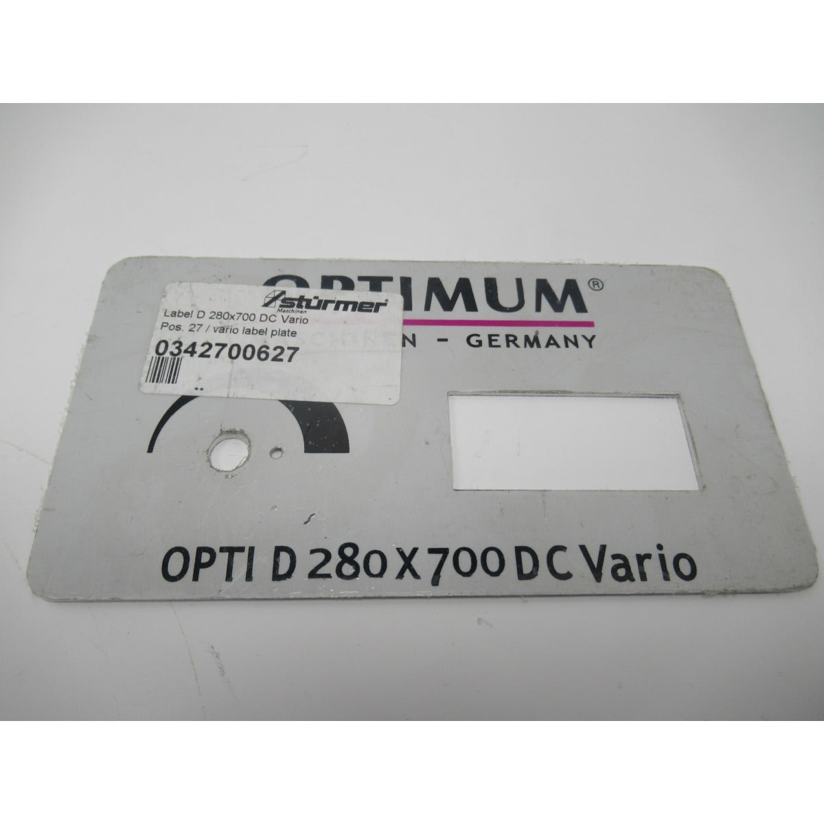 OPTIMUM Label D280DCV/TU2807V SM-0342700627