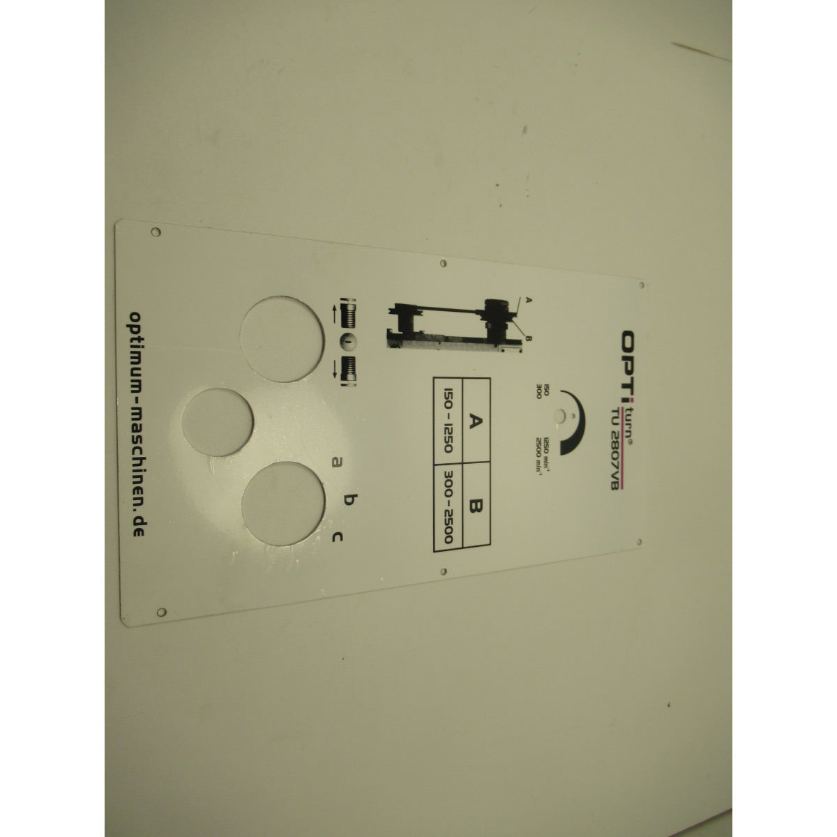 OPTIMUM Label TU2807VB   – Ausführung 1 SM-034270101402