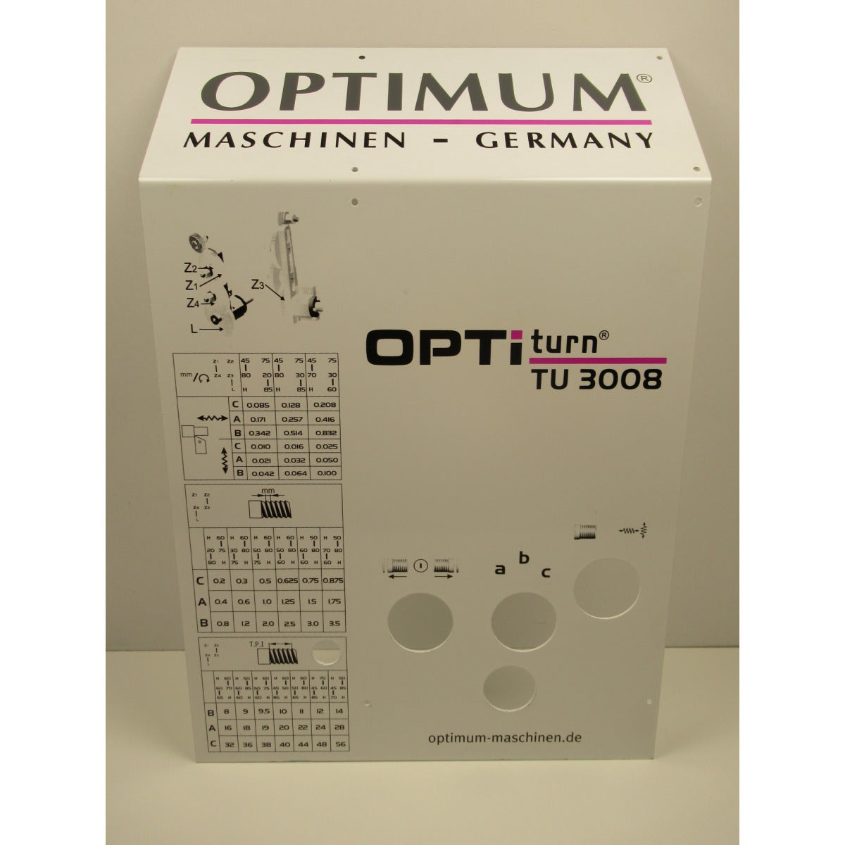 OPTIMUM Label TU3008 SM-03427200830
