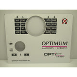 OPTIMUM Label TH4210/D/TH4215D   – Ausführung 1 SM-03462050L01
