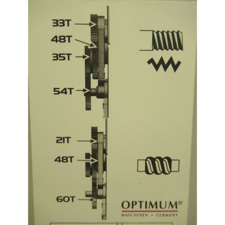 OPTIMUM Label TH4210/D/TH4215/D – Variante 2 SM-03462050L03