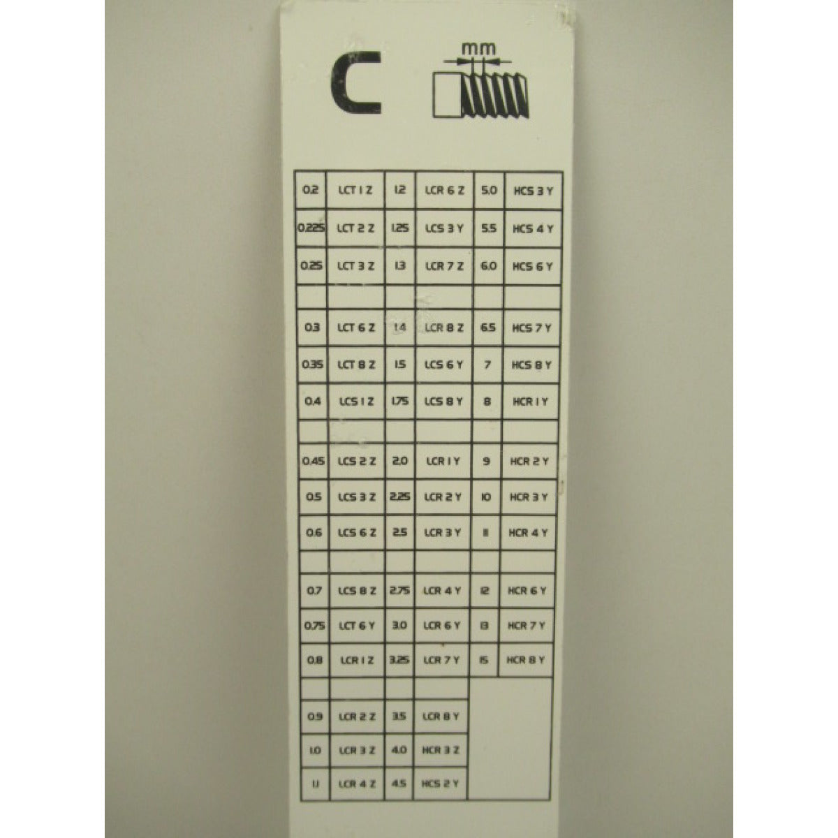 OPTIMUM Label TH4210/D/TH4215/D – Detailausführung 1 SM-03462050L04