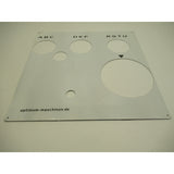 OPTIMUM Label Vorschubgetriebe SM-03462110L02