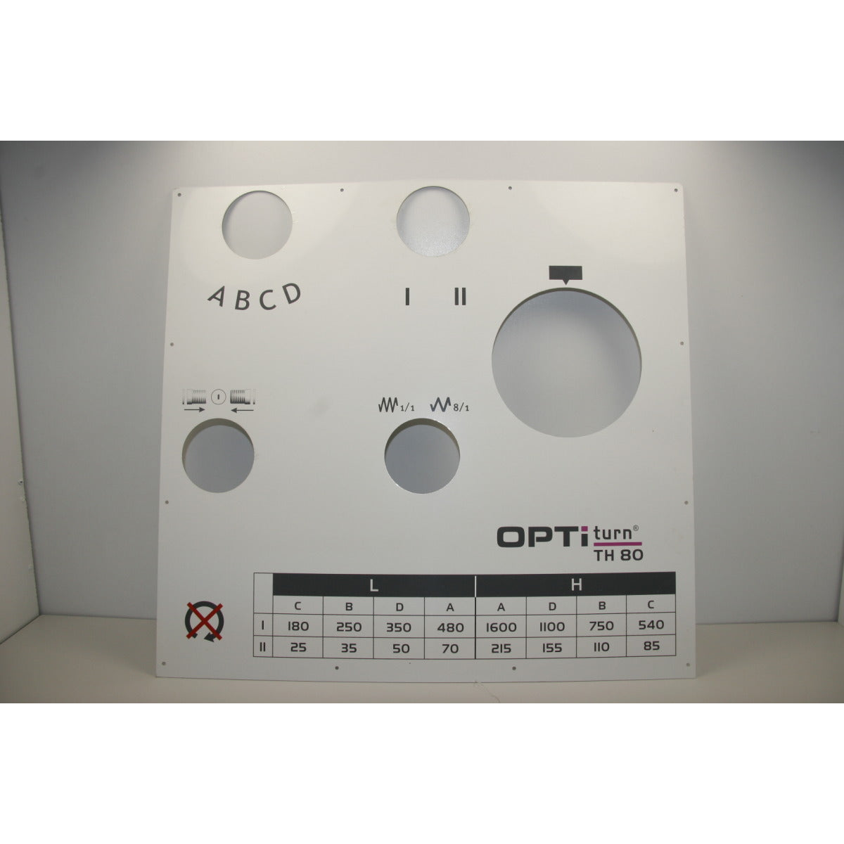 OPTIMUM Label TH8020/8030D – Variante 1 SM-03462230L01