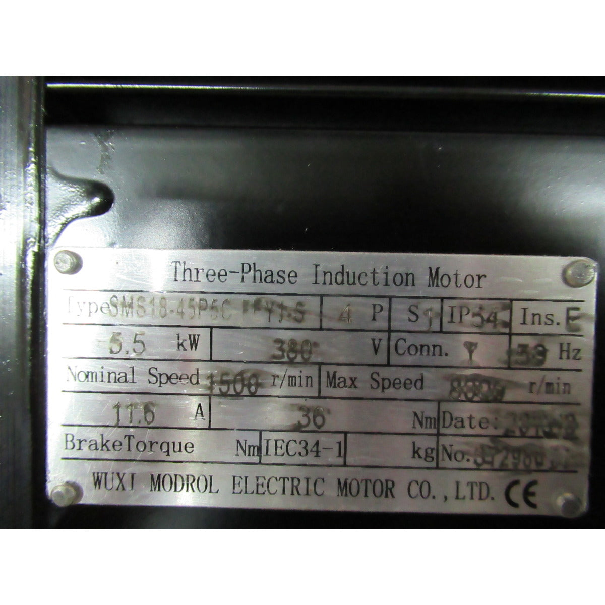 Optimum Motor F105CNC 400V - Art. 03501105MM