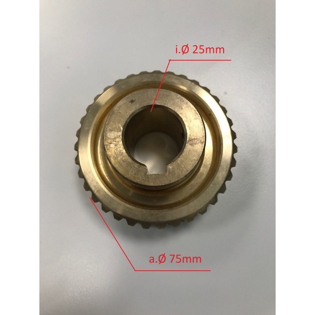 Metallkraft Zahnrad MKS 250,255N 004/28 / Ø75x25 / Z35 - Art. 036200428