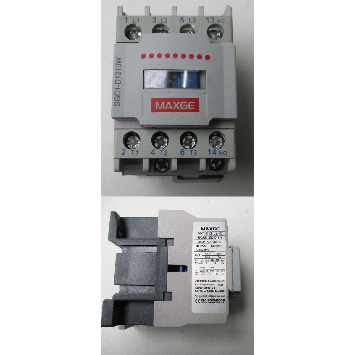 Metallkraft Schütz MKS, LMS / 24V 032/90, KM1, LC1D1210 - Art. 036203290