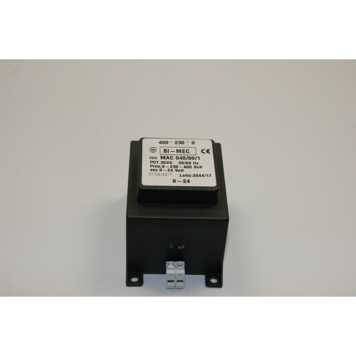 Metallkraft Steuertrafo MKS / 30VA 045/90, 0-230-400V & 0-24V - Art. 036204590
