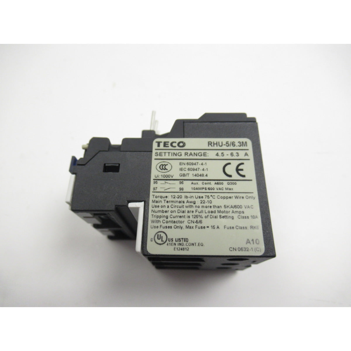 Metallkraft Thermorelais MKS, LMS, BMBS SGR2-D1310 / 4-6A - Art. 0362053906A